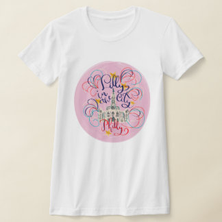 Lilly in the City - Bella & Leinwand Slim T - Shir T-Shirt