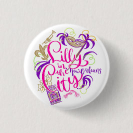 Lilly in the City - New Orleans Button
