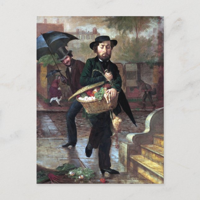 Lilly Martin Spencer Young Husband First Marketing Postkarte (Vorderseite)