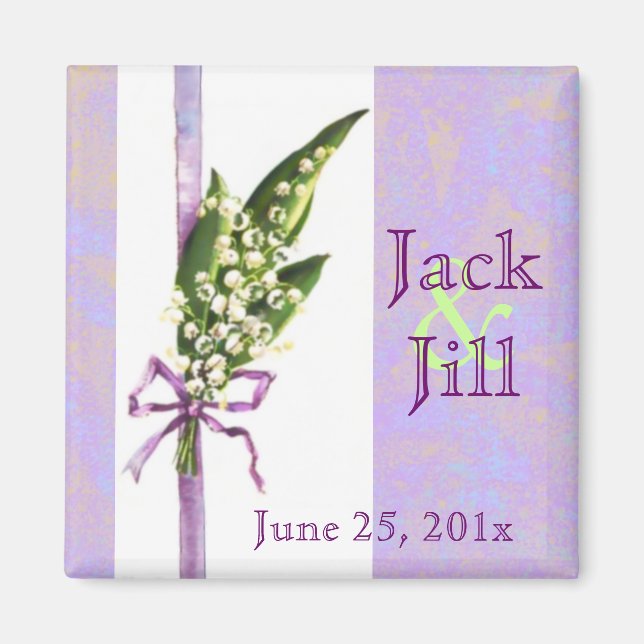 Lilly of the Valley BRIDAL magnet (Vorne)
