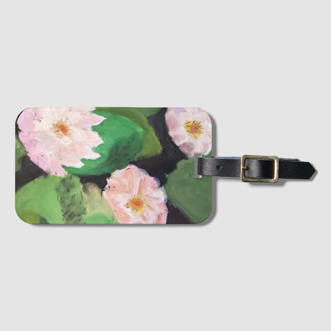 Lilly Pads Gepäckanhänger (Vorderseite (Horizontal))