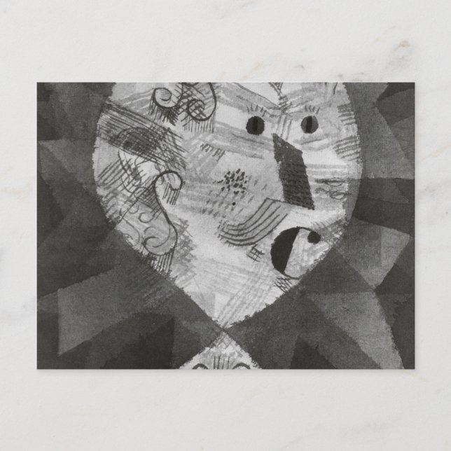 Lilly Samuel, 1938 von Paul Klee Postkarte (Vorderseite)