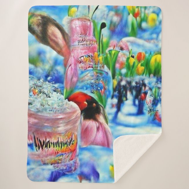 Lilly Sherpadecke (Vorderseite)