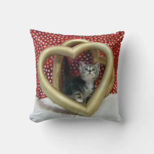 Lilo Liebe - Katze / Kätzchenwurzelkissen Kissen