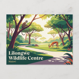 Lilongwe Wildlife Centre Malawi Postkarte