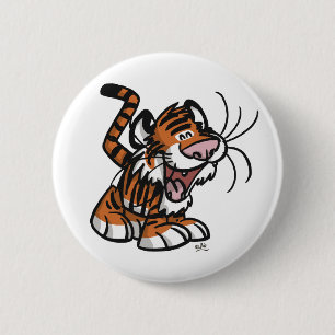 Lil'Tiger Knopf-Abzeichen Button
