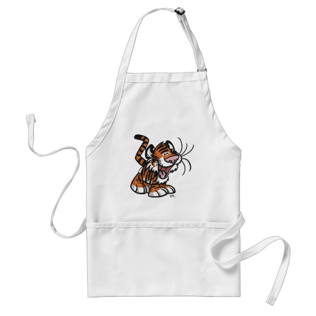 Lil'Tiger T - Shirt Kochen Schürze (Vorne)