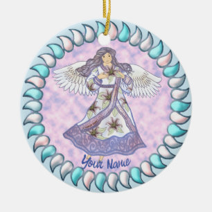 Lily Angel-Ornament Keramik Ornament