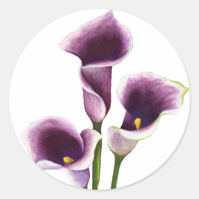 Lily Art Sticker (Vorderseite)