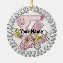 Lily Beauty Parlor Beautician Ornament