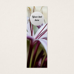 Lily Benutzerdefiniertes Lesezeichen