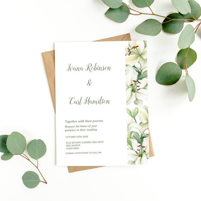 LILY Blossom Elegance Einladung (Von Creator hochgeladen)