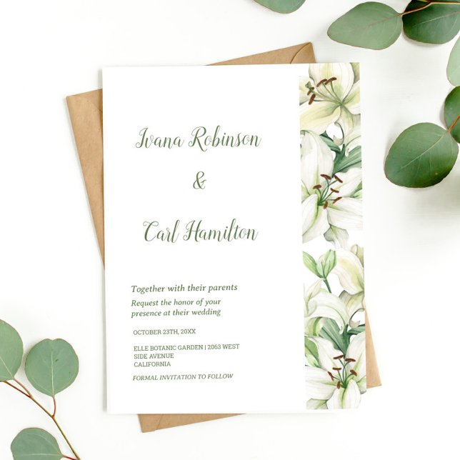 LILY Blossom Elegance Einladung (Von Creator hochgeladen)