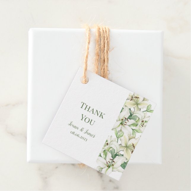 LILY Blossom Elegance Geschenkanhänger (Beispiel)