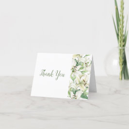 LILY Blossom Elegance Wedding Dankeskarte