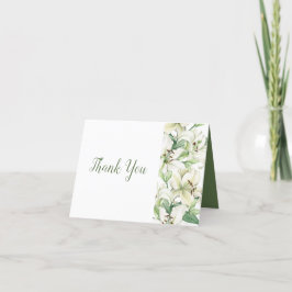 LILY Blossom Elegance Wedding Dankeskarte