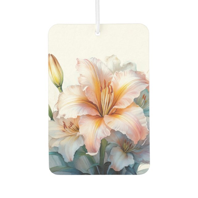 Lily Blume Autolufterfrischer (Vorderseite)