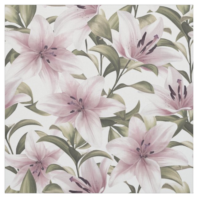 Lily Blume. Blumenmuster Stoff (Muster)