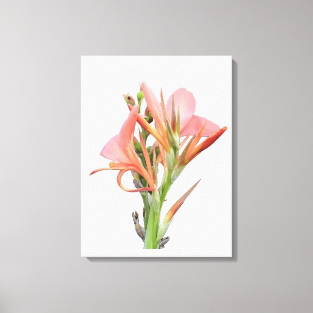 Lily Blume Leinwanddruck (Vorderseite)