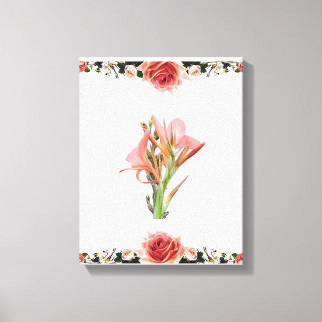 Lily Blume Leinwanddruck (Vorderseite)