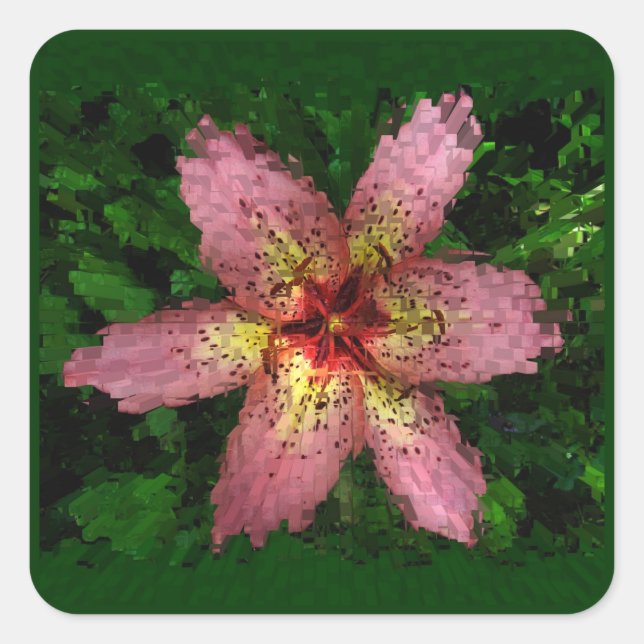 Lily Blume Sticker (Vorderseite)