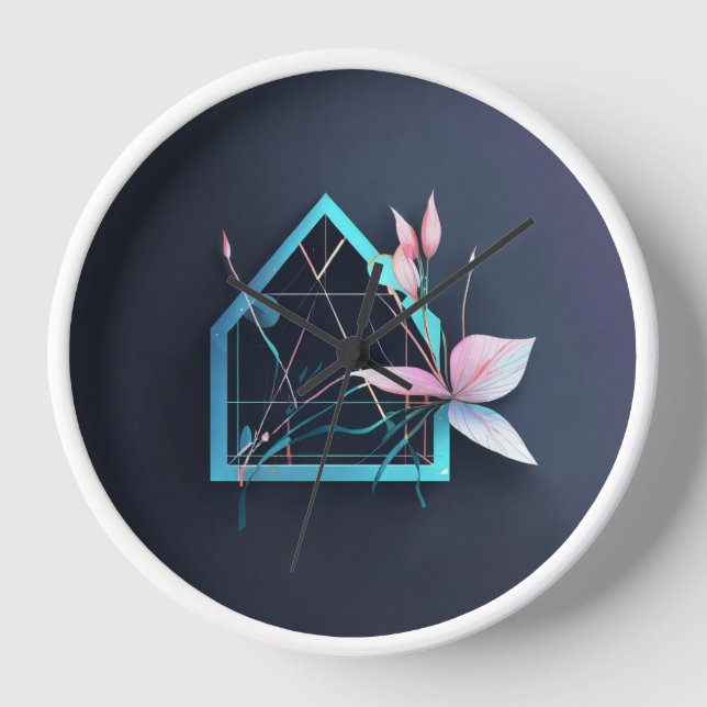 Lily Blume Uhr (Vorderseite)