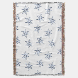 Lily Blume zeichnend Muster Decke