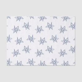 Lily Blume zeichnend Muster Seidenpapier