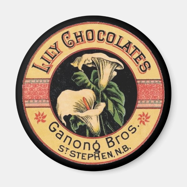 Lily Chocolates Magnet (Vorne)