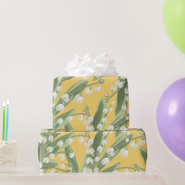 Lily des Tales Floral Geschenkpapier (Partygeschenke)