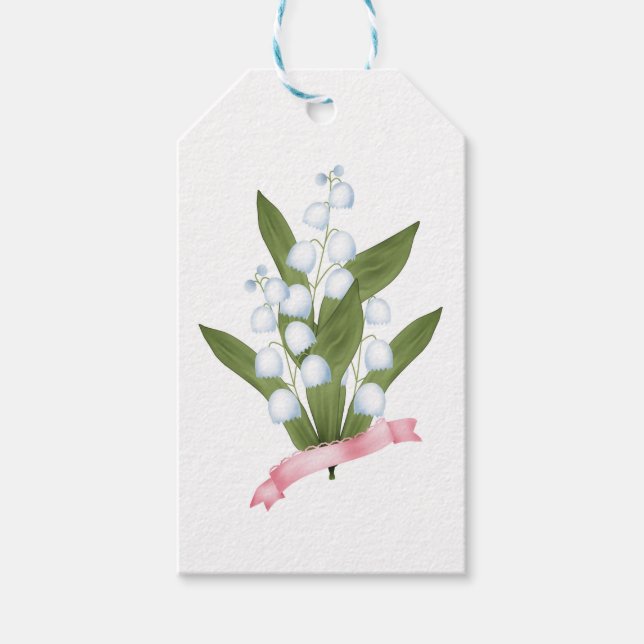 Lily des Tales, Retro Geschenkanhänger (Vorderseite)