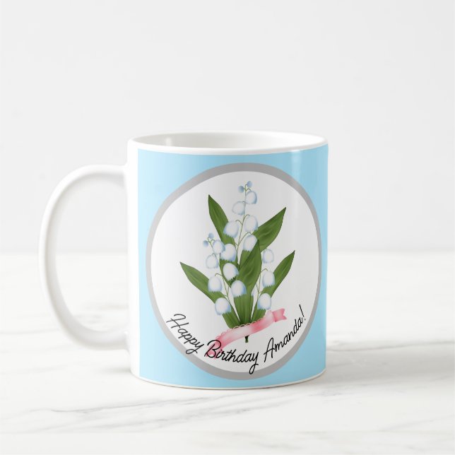 Lily des Tales, Retro Kaffeetasse (Links)