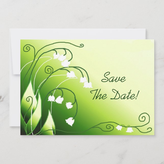 Lily des Tales Save the Date (Vorderseite)