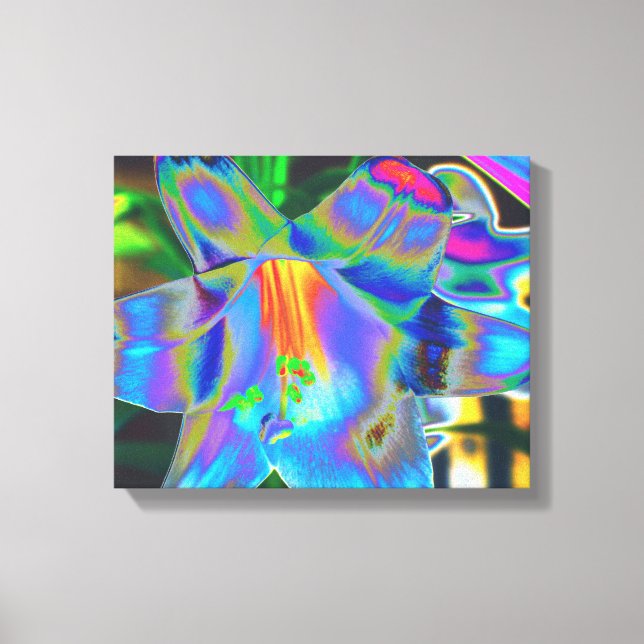 Lily Digital Enhanced Leinwand Wrap (Vorderseite)