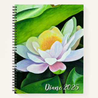 Lily Floral Collection Notizbuch