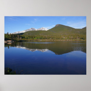 Lily Lake im Rocky Mountain National Park Poster
