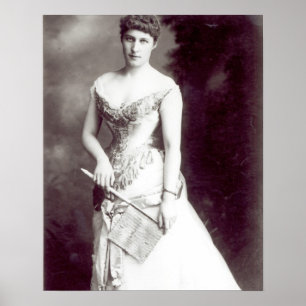 Lily Langtry (1853-1929) darstellend am Haymark Poster