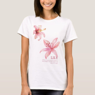 Lily leuchtet T-Shirt