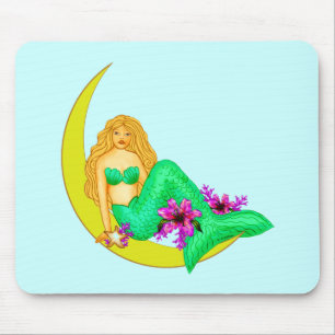 Lily Moon Meerjungfrau-Mauspad Mousepad