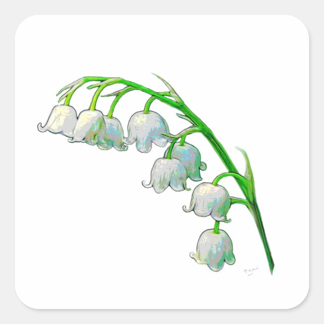 LILY OF THE TAL STICKER (Vorderseite)