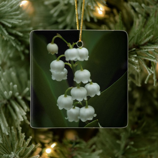 Lily of the Valley-0308 Keramikornament (Baum)