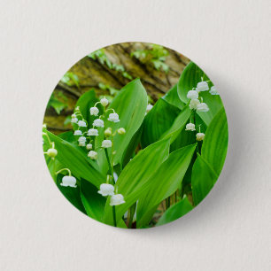 Lily of the Valley Abzeichen Button