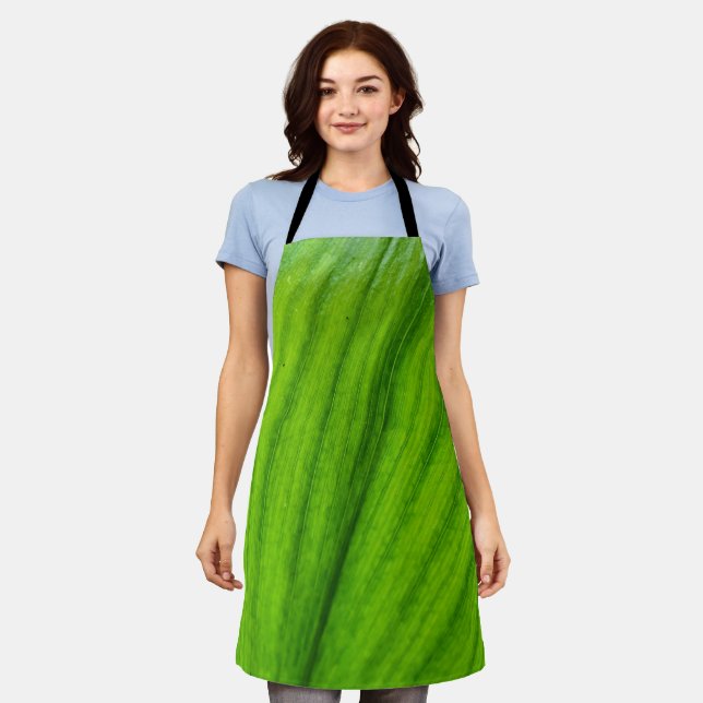 Lily of the Valley All Over Print Schürze (Getragen)