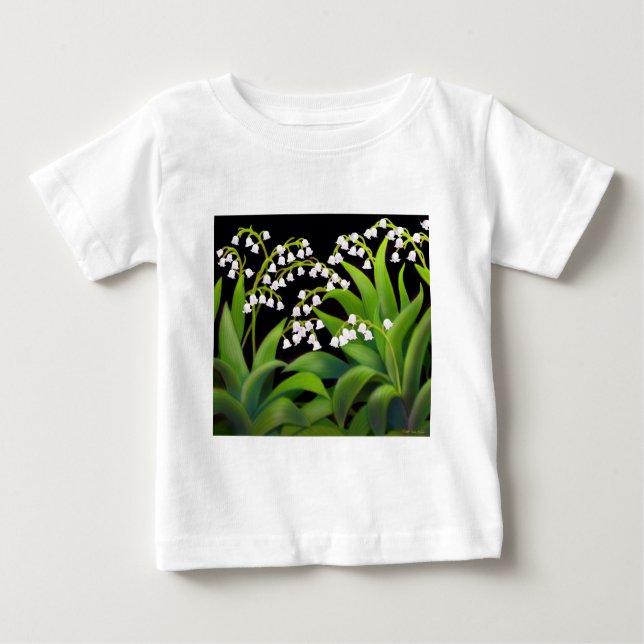 Lily of the Valley Baby T-shirt (Vorderseite)
