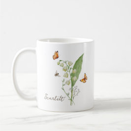 Lily of the Valley Birth Month Flower Kaffeetasse