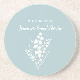 Lily of the Valley Bouquet Brautparty Getränkeuntersetzer