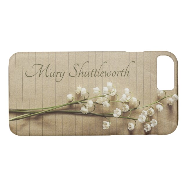 Lily of the Valley Case-Mate iPhone Hülle (Rückseite (Horizontal))