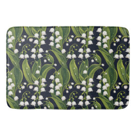 Lily of the Valley Floral Bath Mat Badematte