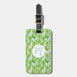 Lily of the Valley Floral Pattern Gepäckanhänger