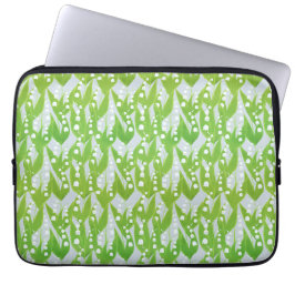 Lily of the Valley Floral Pattern Laptopschutzhülle